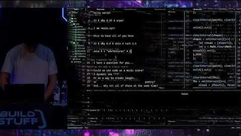 Francesco Corvi (nesso) AV performance