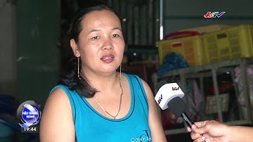 Nhiều tuyến đường ở TX. Ngã Bảy bị ngập do triều cường dâng