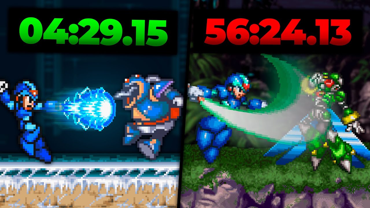 Qué tan RÁPIDO puedes VENCER al PRIMER JEFE en CADA JUEGO de Mega Man