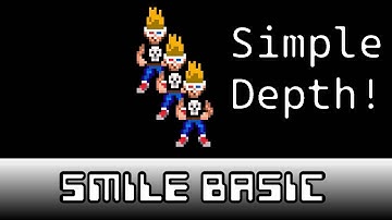 SmileBasic 4 simple depth for top down games