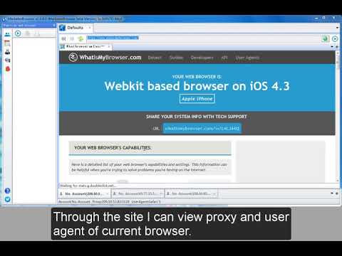 multi-login in the same site-MarketerBrowser - How to manage Proxy and UserAgent in MarketerBrowser