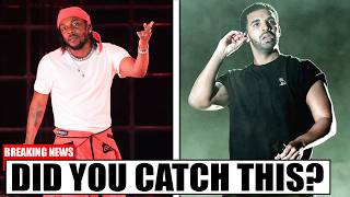 Kendrick Lamar Just Sent a Secret Message… and Everyone Missed It