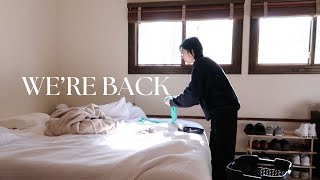 We're back!!! [Dad came to visit]