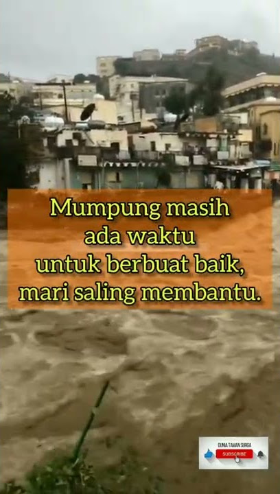 Ngeri, Musibah Bisa Melanda Kapan Saja | Story WA