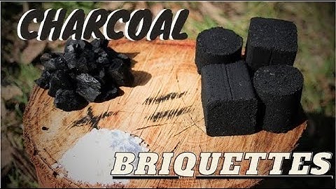 How to make Charcoal Briquettes | At home