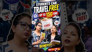 Students Can Travel FREE Up To 150 KM! 🎓🚆 #shorts #money #education