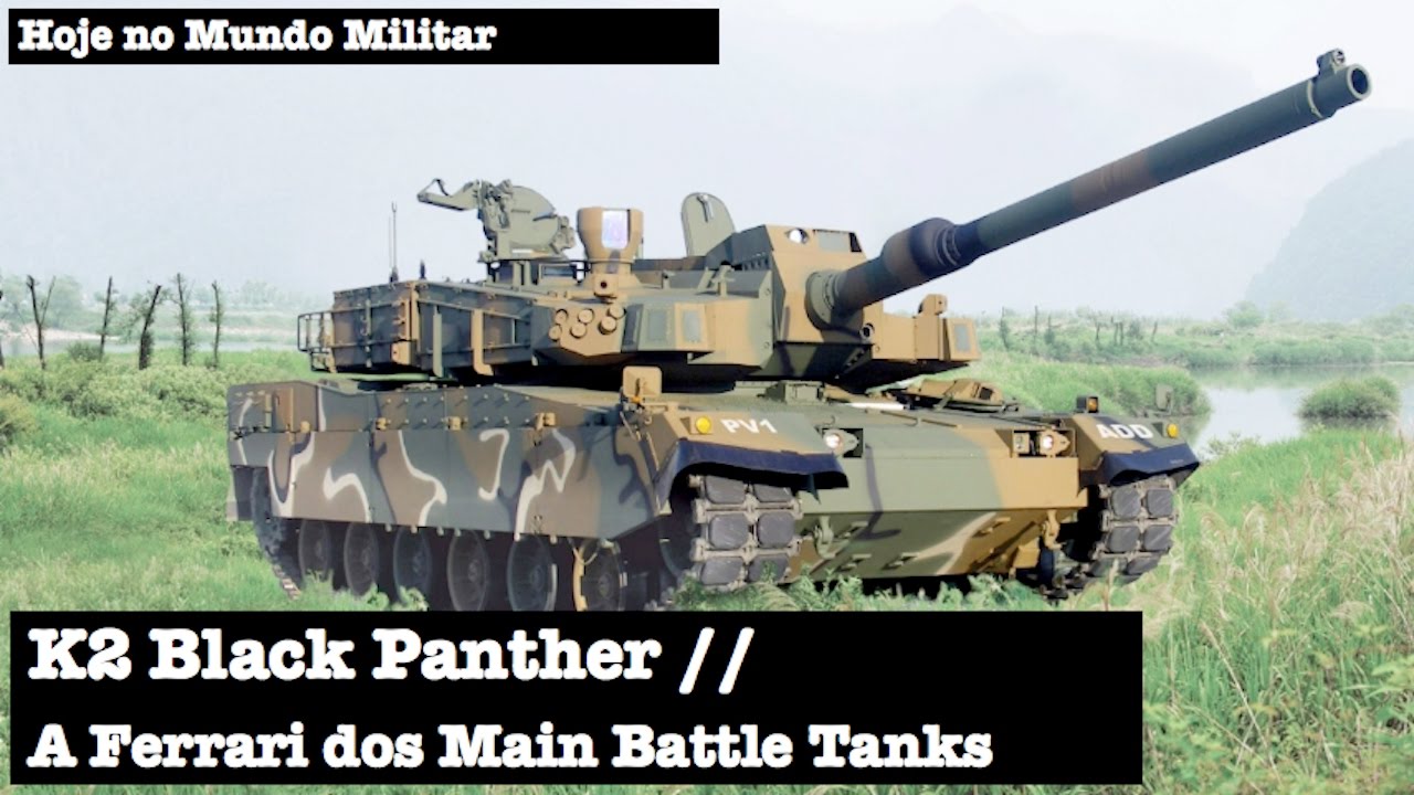 The South Korean K2 Black Panther Tank 
