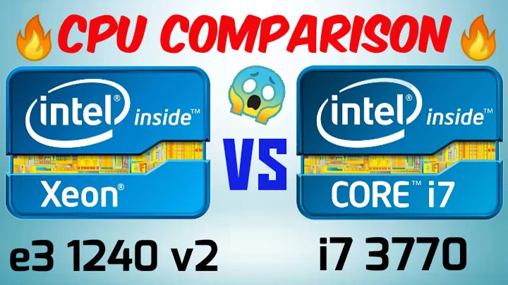 Xeon e3 1240 v2 vs i7 3770: ¿Quién domina en Gaming?