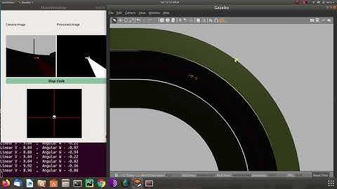 Line Follower robot from Jderobot Academy