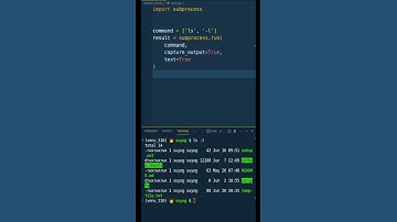 QUESTION!🤓 How do I execute Linux commands by Python? #shorts #linux  #python #coding #question