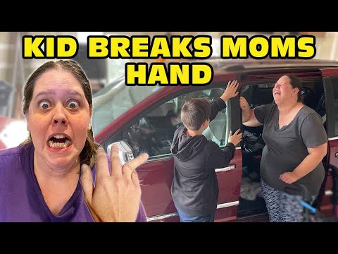 Kid Slams Car Door On Mom&rsquo;s Hand Breaking Her Finger! [Original]