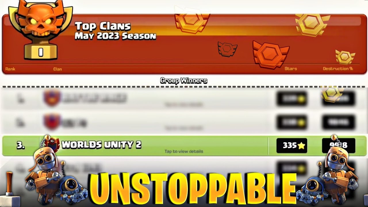 This Clan Is *UNSTOPPABLE* in Cwl |World Rank #3 Clan Cwl Hits | Best ...