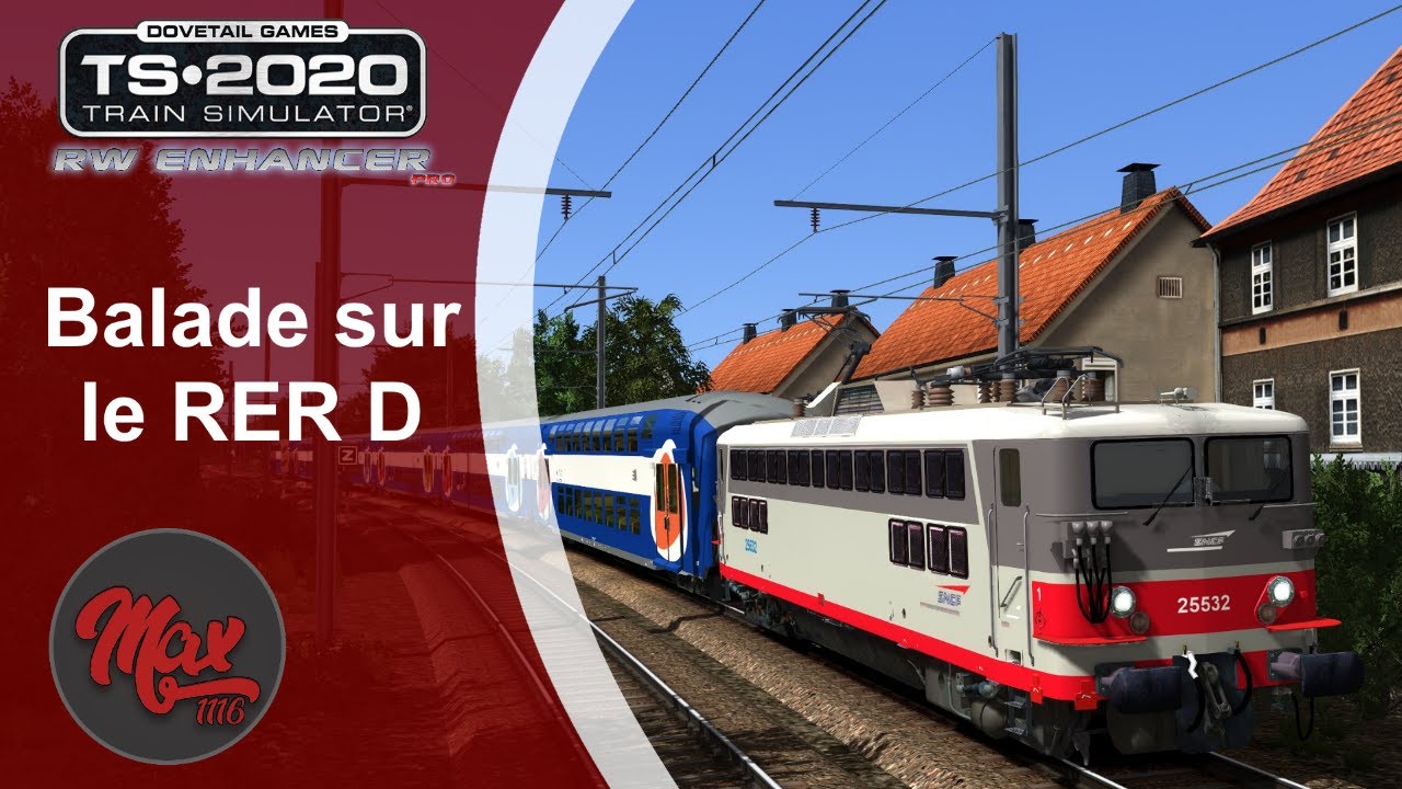Train Simulator 2020 RER D entre Corbeil et Melun (map 9177) YouTube