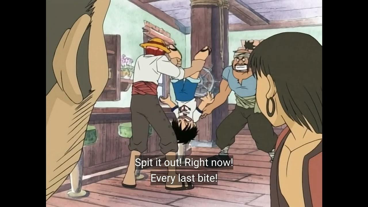 Luffy eats rubber fruits YouTube