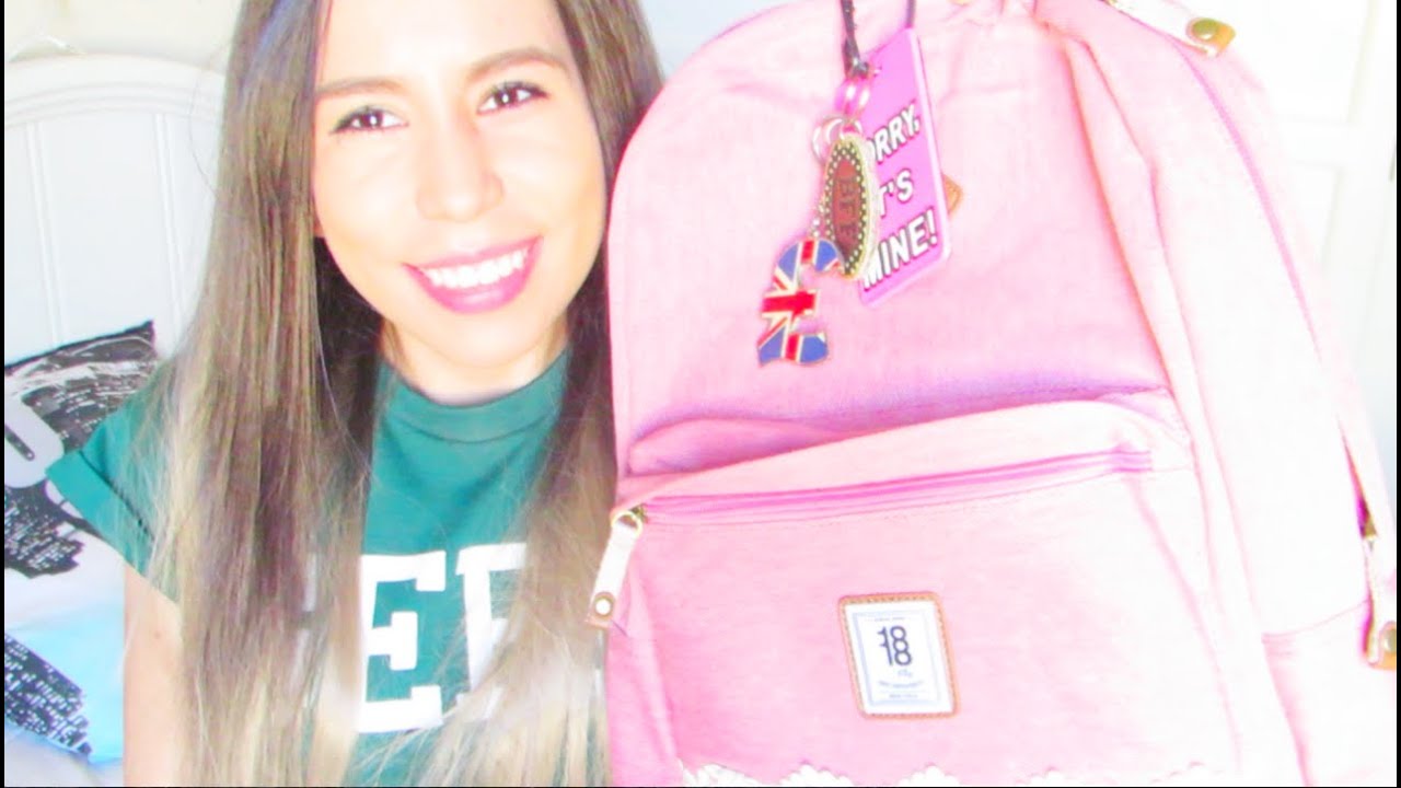 QUE HAY EN MI MOCHILA? l Regreso a clases