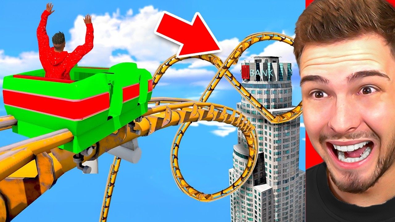 DIESE ACHTERBAHN GEHT QUER DURCH LOS SANTOS?! (GTA 5)