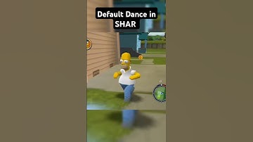 Default Dance in Simpsons: Hit & Run