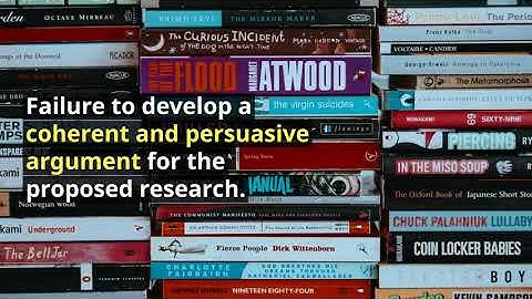 How to write A Thesis Proposal | Mistakes to Avoid while Writing a Proposal