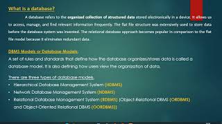 Introduction to RDBMS and ORACLE - Oracle server and SQL Developer setup