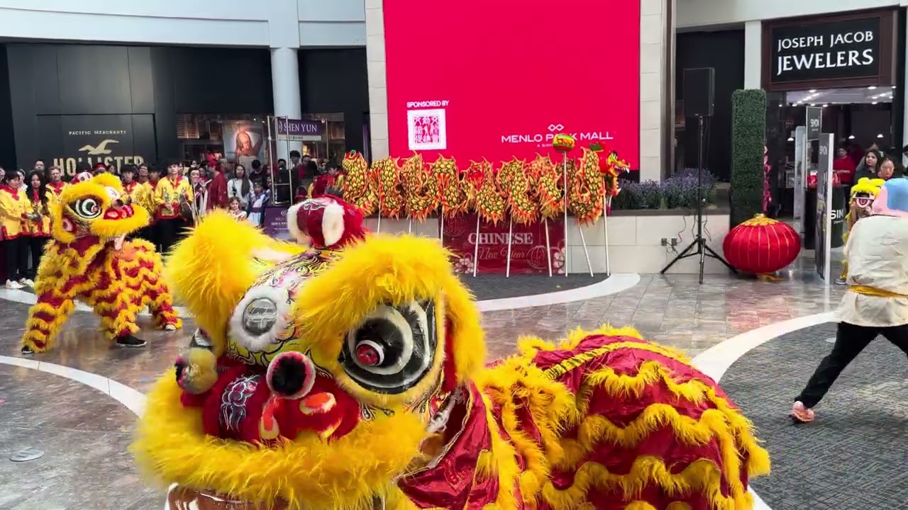 Best Lion Dance at Menlo Park Mall, February 14, 2026