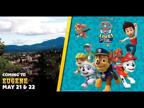 children's theater of madison PAW Patrol Live! Shows in Eugene May 21 & 22!