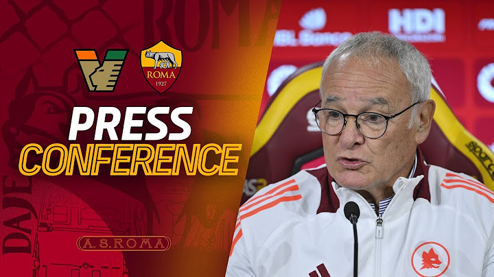 🟨 LIVE 🟥 LA CONFERENZA STAMPA DI CLAUDIO RANIERI IN VISTA DI VENEZIA-ROMA