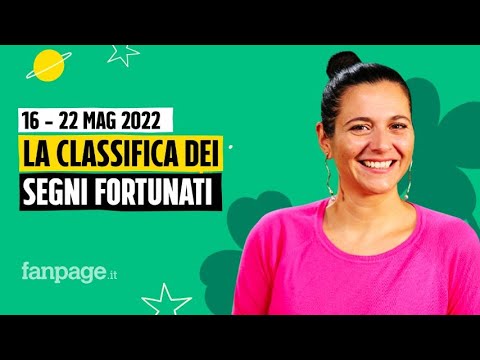 La classifica dei segni più fortunati della settimana dal 16 al 22 maggio 2022 Episode cover