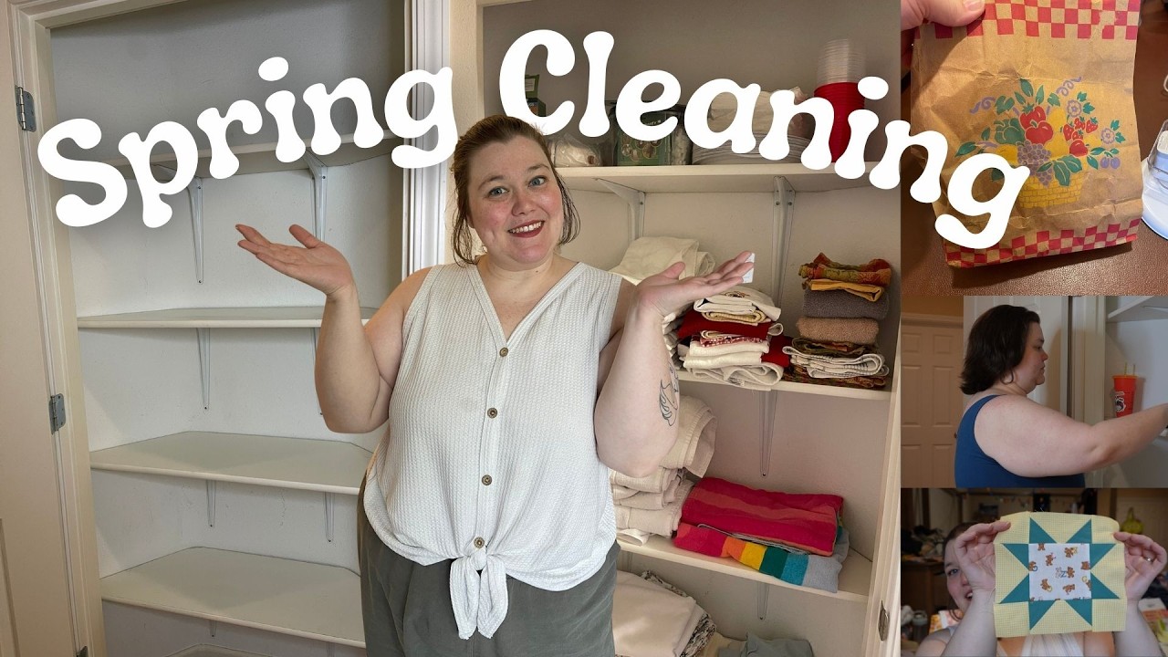 Tackling Our Messy Closet | Spring Cleaning Motivation - YouTube