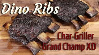 Dino Ribs, CharGriller Grand Champ XD