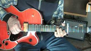 Oh Donna - Richie Valens Guitar Chord Solo w/Looper - Jim Wright chords