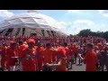 Dancing with Dutch Football Fans