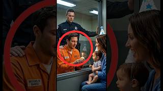 Prison Walls Can’t Stop This Heartwarming Family Moment! #shorts #kindness