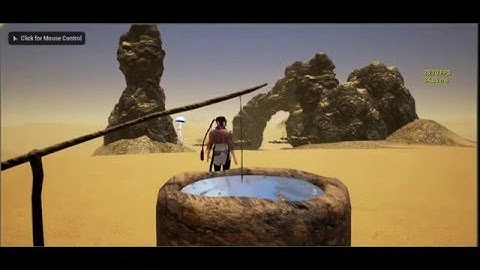 Unreal Engine 4: Drink Water System Working ON. Usha Princess Of The End.