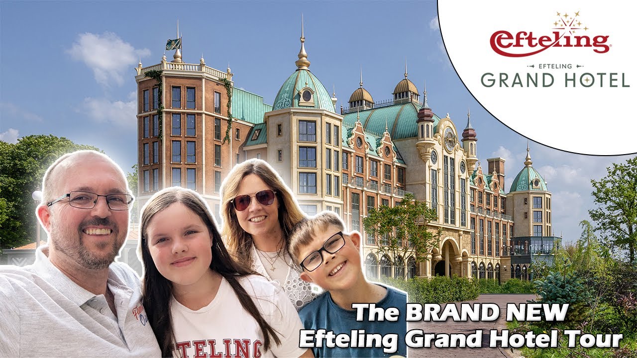Inside Efteling's NEW Grand Hotel! Full Tour, Dinner & Family Breakfast 4k