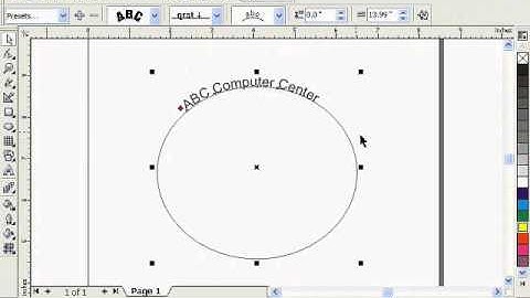Corel Draw 12 Tutorial Urdu Part 15 By Irfan Wazir Ali