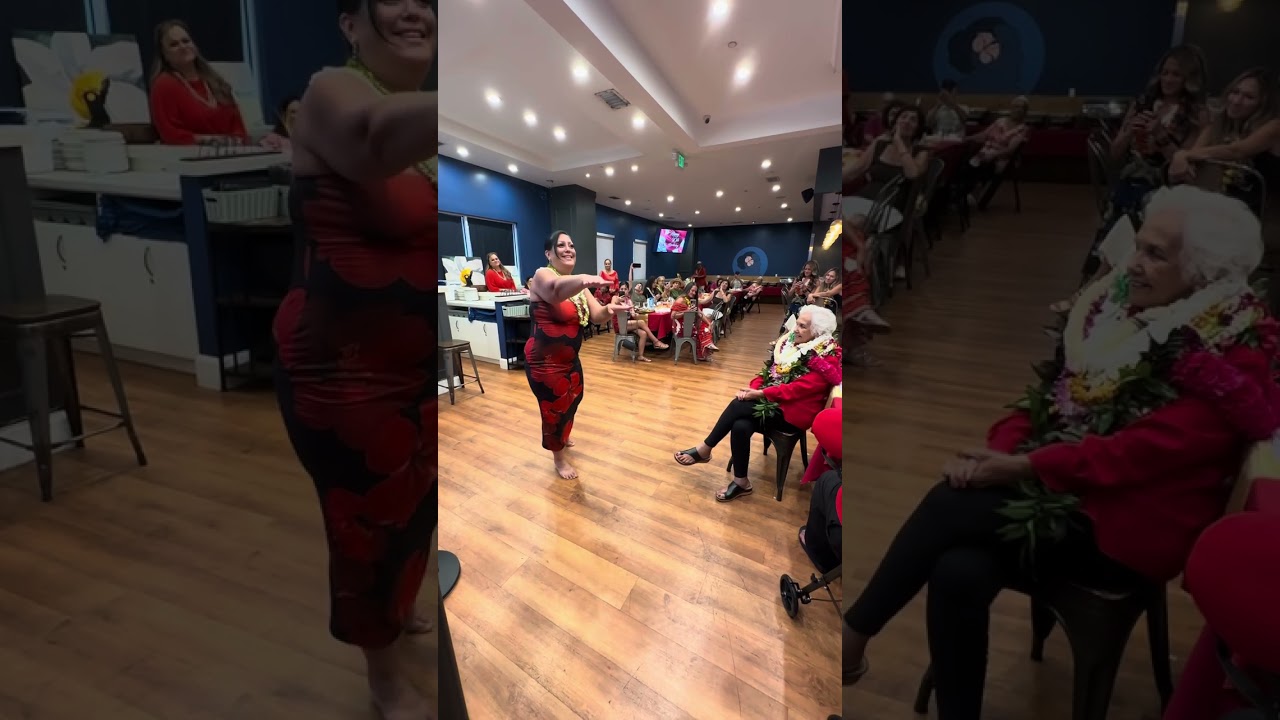 Hula - I Love You, to Aunty Pua on her 90th Birthday Celebration 
