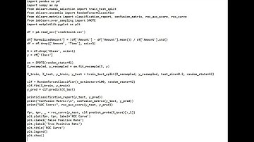 Credit Card Fraud Detection Using Python | Machine Learning Tutorial with Real Dataset (Kaggle)