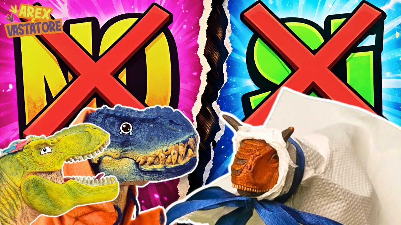 ✅ SI e NO CHALLENGE 2 ❌ Vastatore vuole la RIVINCITA! 💥🦖