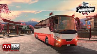 Bus Simulator 2023 UPDATE! - New Map & New Coach Bus Added (VDL Futura) screenshot 4