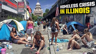 Homeless Population Growth in ILLINOIS LARGEST CITIES – It’s Worse Than You Think!