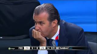EuroBasket 2015 Lithuania Italy Quaterfinals (Russian Commentary)