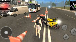 Brasil Tuning 2।Bike Rider Accident with 🚨 👮 🚗 Police Car।Android gameplay screenshot 2
