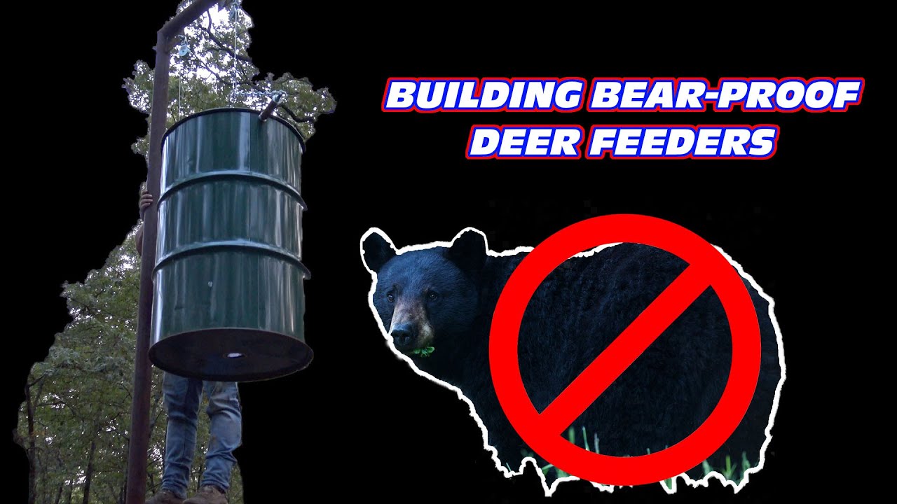 BUILDING BEAR-PROOF DEER FEEDERS - YouTube