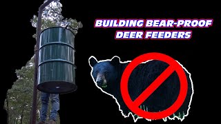 BUILDING BEARPROOF DEER FEEDERS