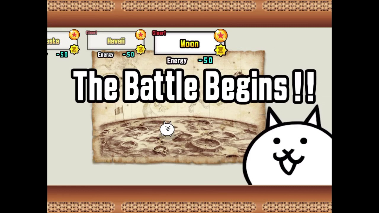 The Battle Cats only meat shields against chapter 1 moon! YouTube