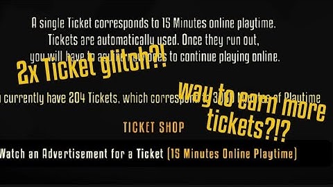 A Glitch that gives u more multiplayer tickets in Gorebox