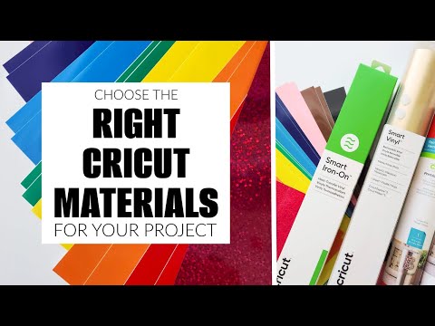 How to Choose the Right Cricut Materials for Your Project