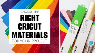 How to Choose the Right Cricut Materials for Your Project