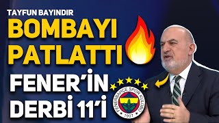Son Daki̇ka, Fenerbahçeni̇n Derbi̇ Kadrosu Belli̇ Oldu Tedesco Sürpri̇z Bi̇r Kadro İle Çikacak