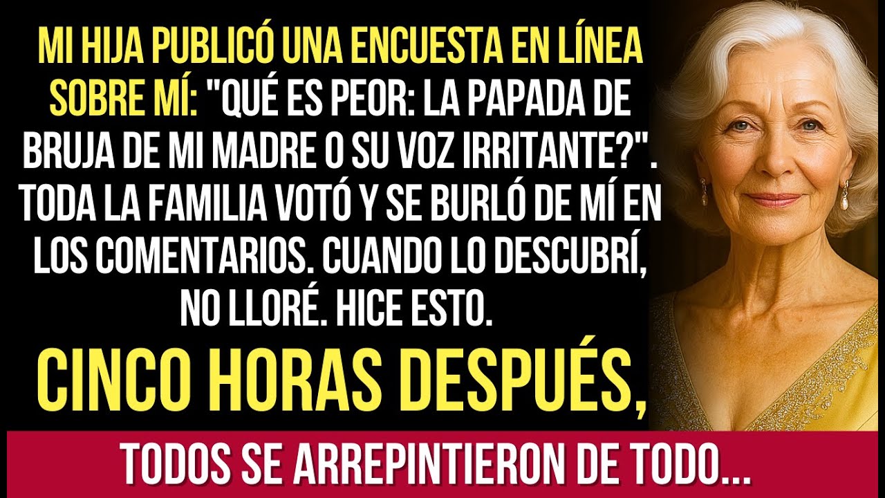 Mi Hija Publicó Una Encuesta Sobre Mí: 